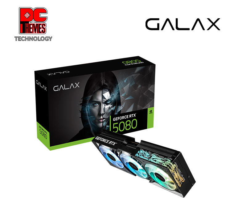 GALAX GeForce RTX™ 5080 1-Click OC Graphics Card - [Black]